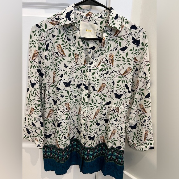 Anthropologie Tops - Anthropologie Owl Top